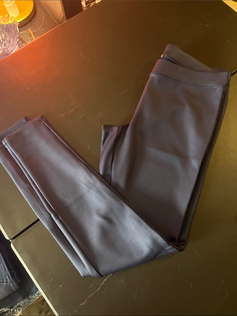 NWOT Express Scuba Leggings in Dark Navy